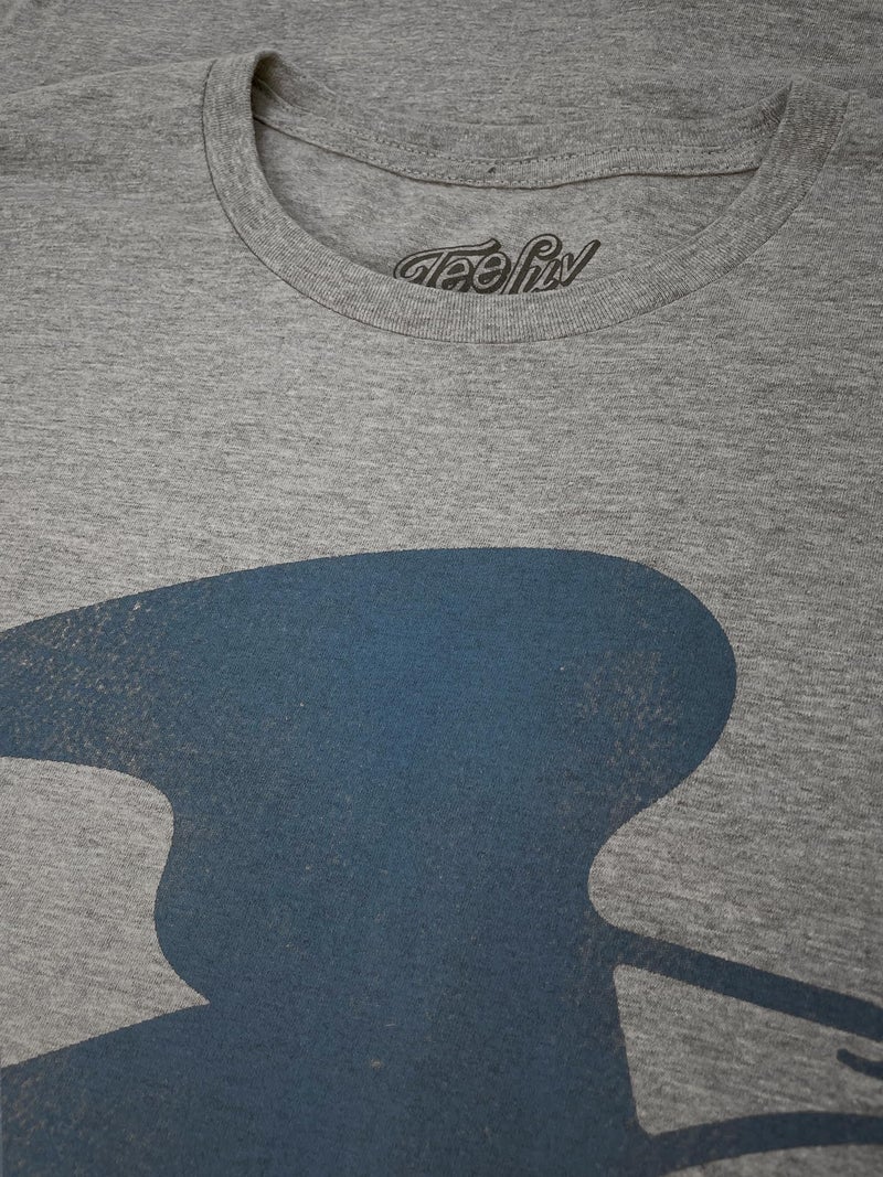 Tee Luv Men's USPS U.S. Mail Eagle Logo Shirt - United States Postal Service Shirt, Heather Grey, M - Image 2